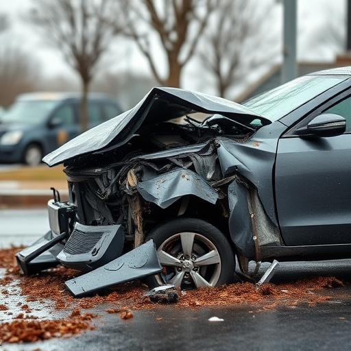 car crash damage