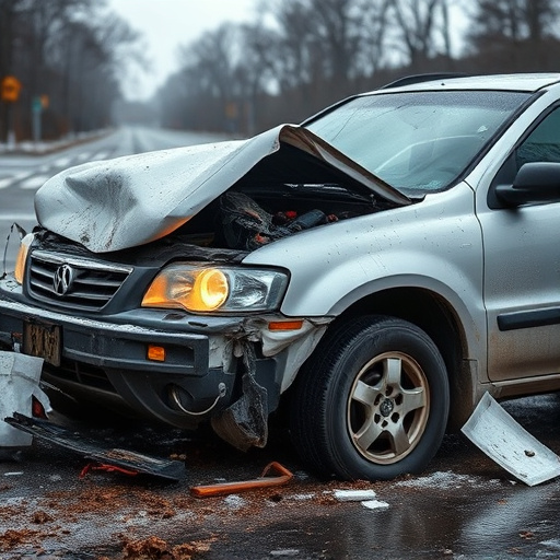 car crash damage