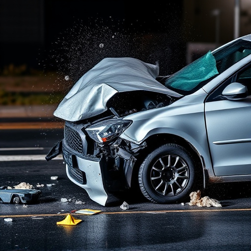 car crash damage