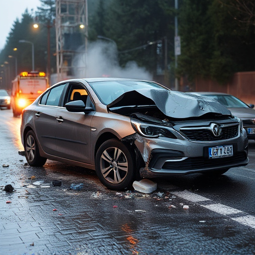 car crash damage