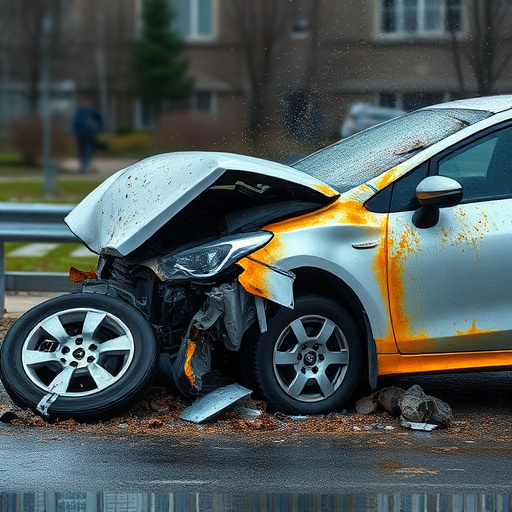 car crash damage