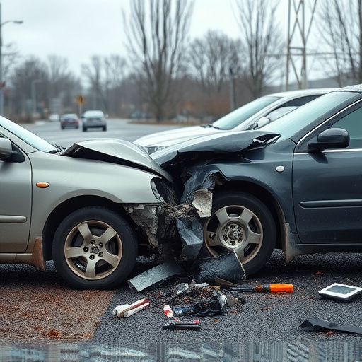 car crash damage