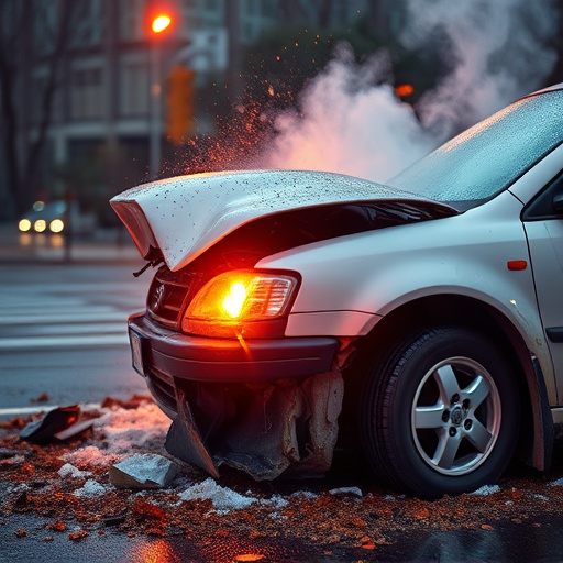 car crash damage