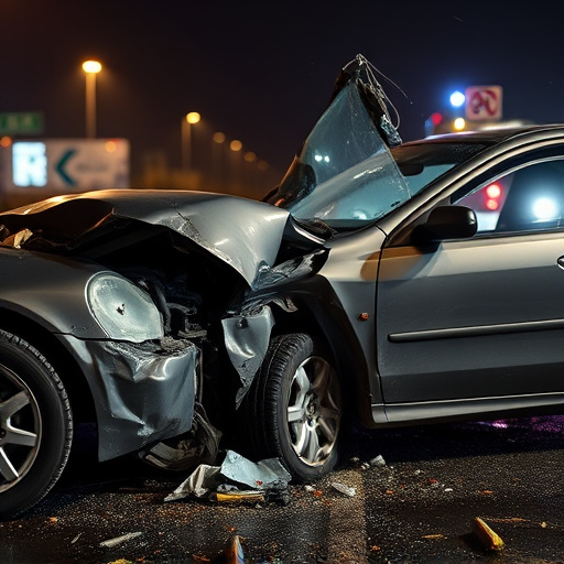 car crash damage
