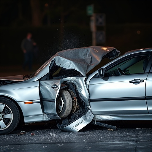 car crash damage