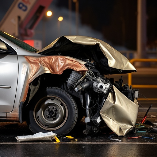car crash damage