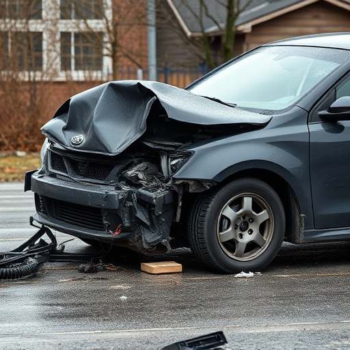 car crash damage