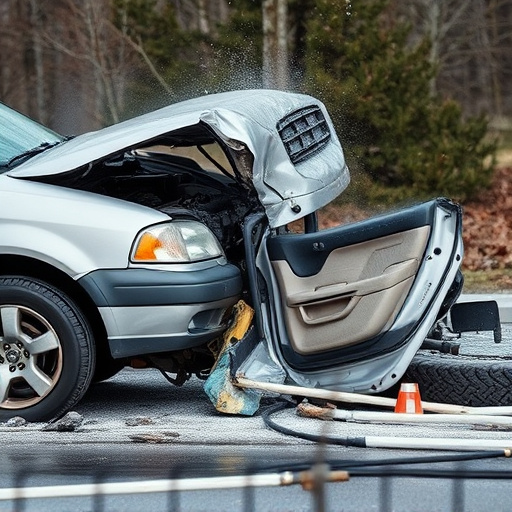 car crash damage