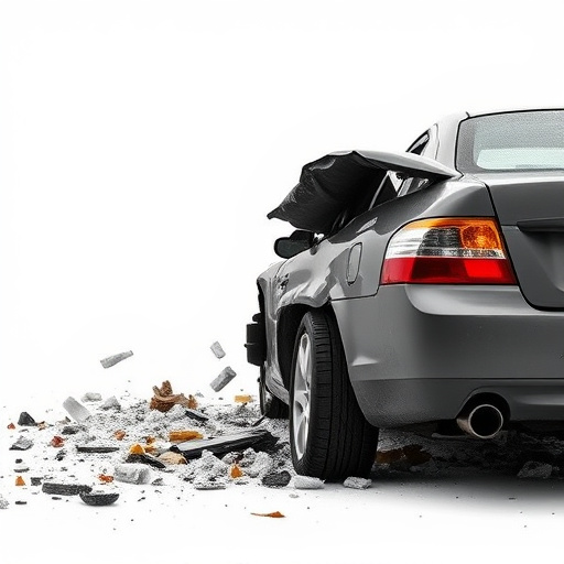 car crash damage