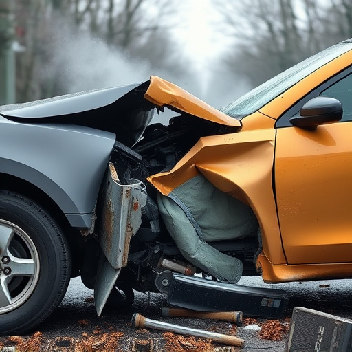 car crash damage