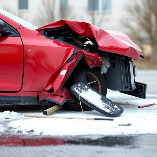 car crash damage