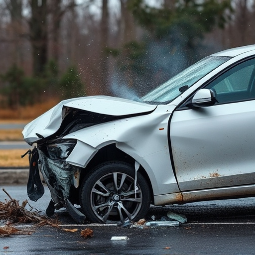 car crash damage