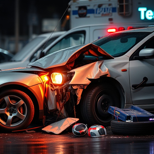 car crash damage