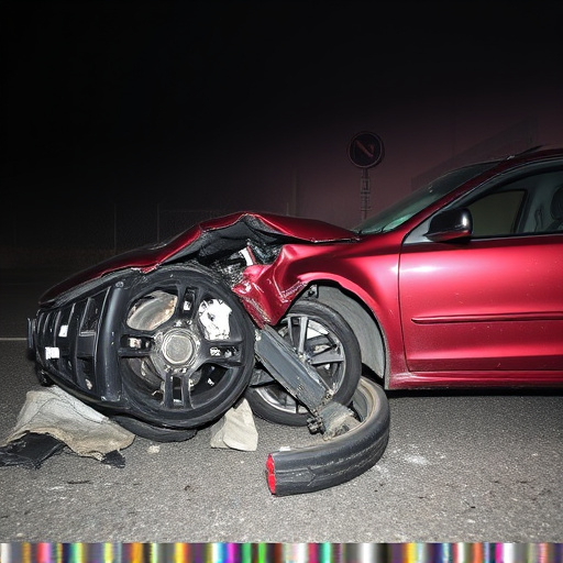 car crash damage