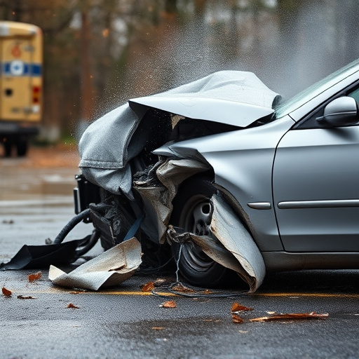 car crash damage