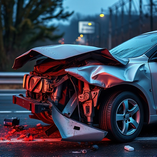 car crash damage