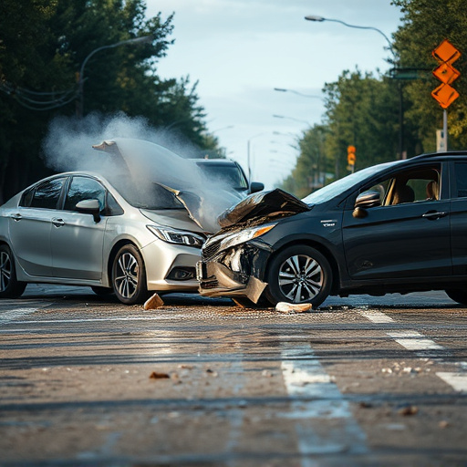 car crash damage