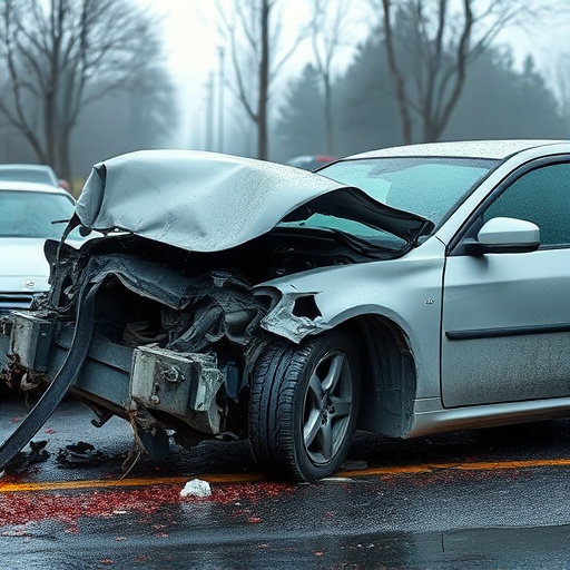car crash damage