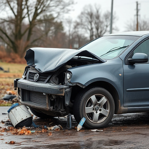 car crash damage