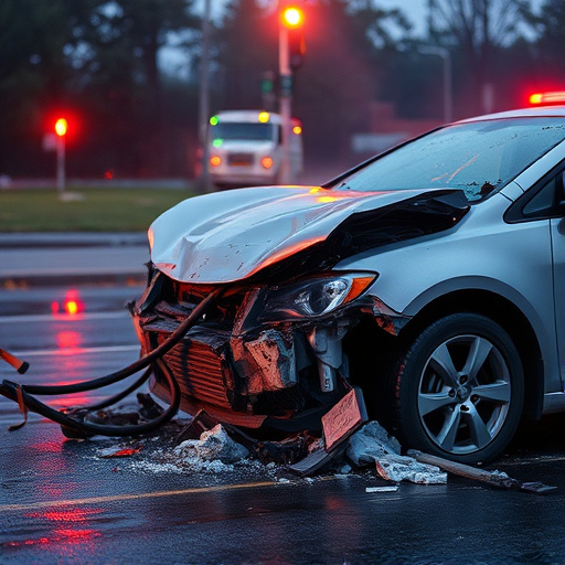 car crash damage