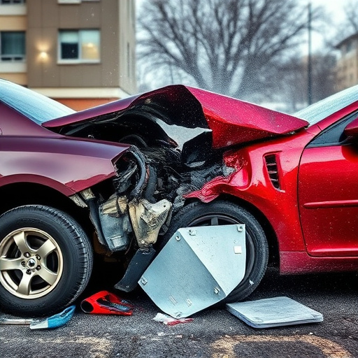 car crash damage