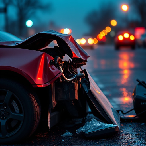 car crash damage