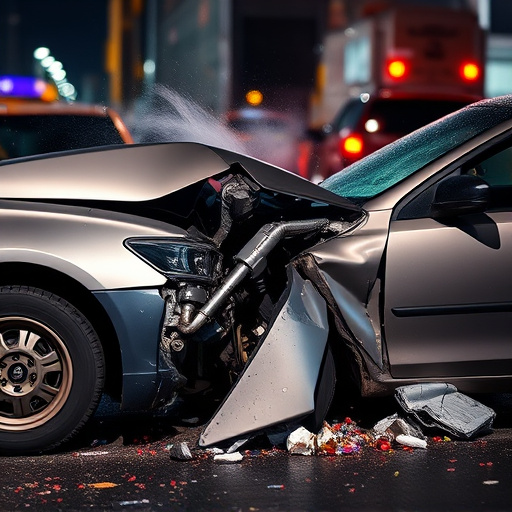 car crash damage