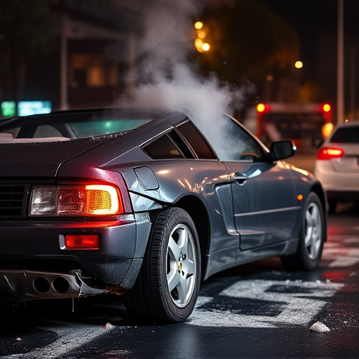 car crash damage