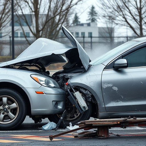 car crash damage