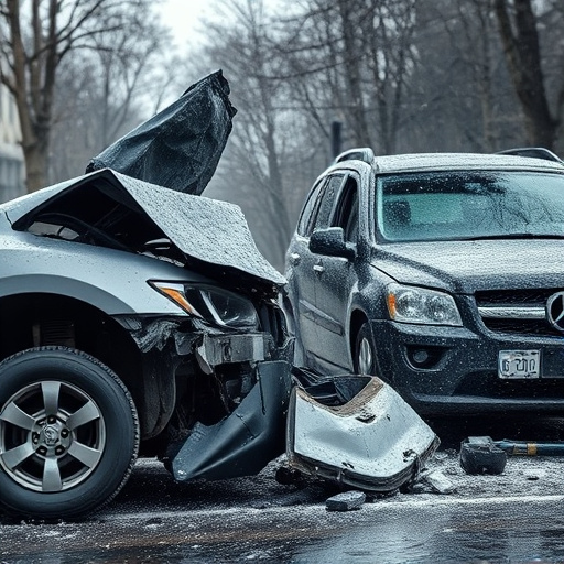 car crash damage