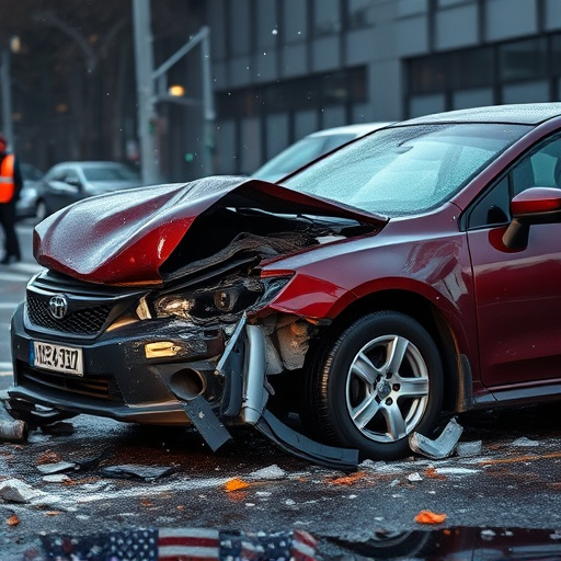 car crash damage