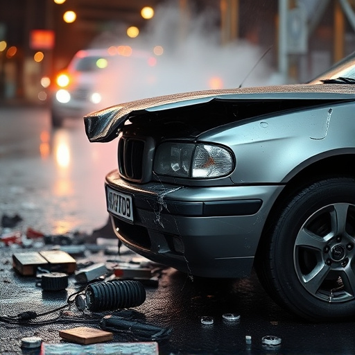 car crash damage