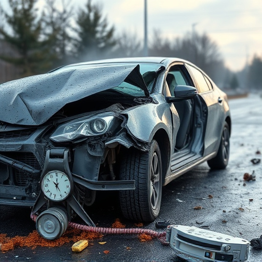 car crash damage