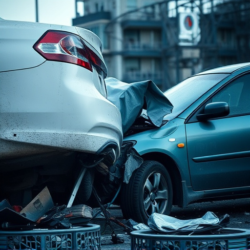 car crash damage