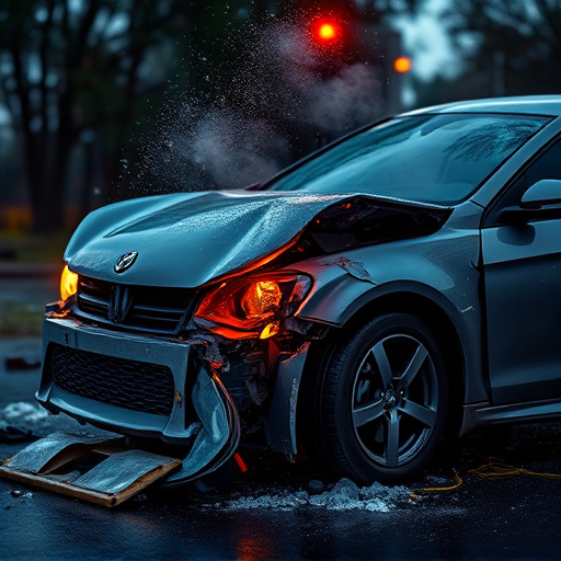 car crash damage