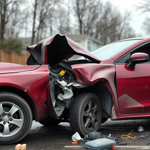 car crash damage