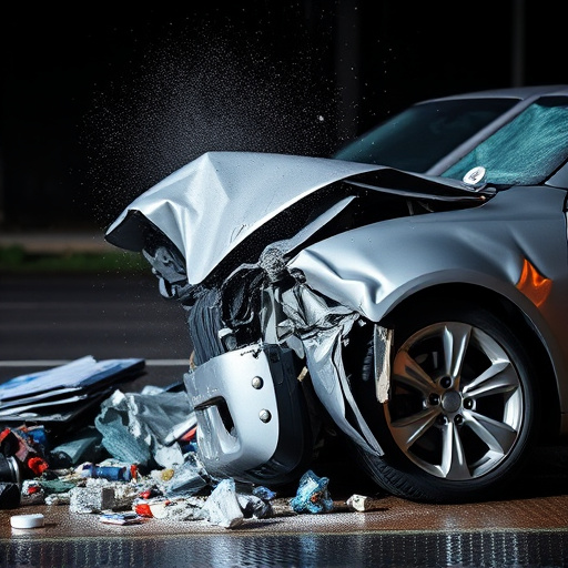 car crash damage