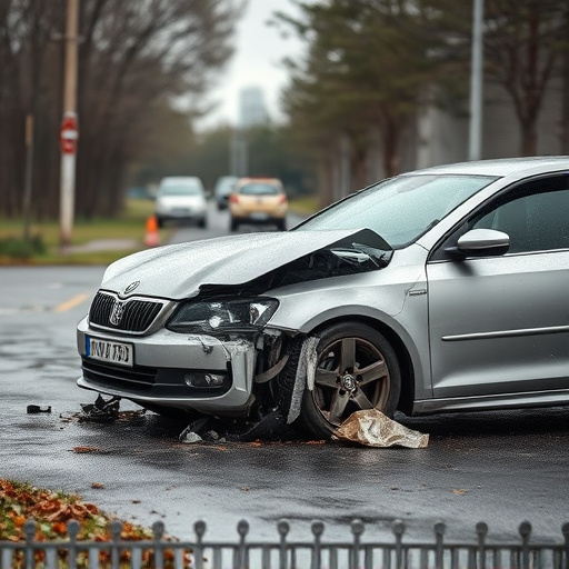 car crash damage