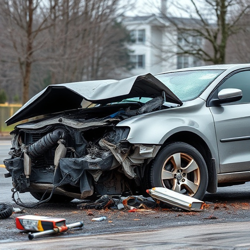car crash damage