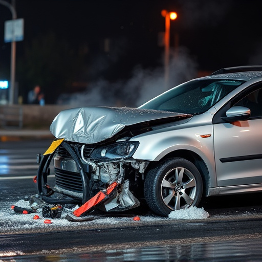 car crash damage