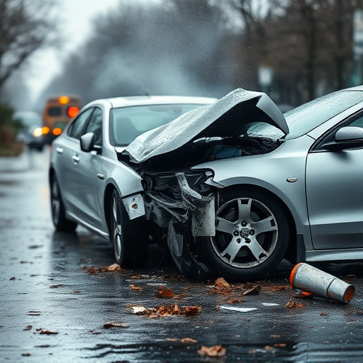 car crash damage