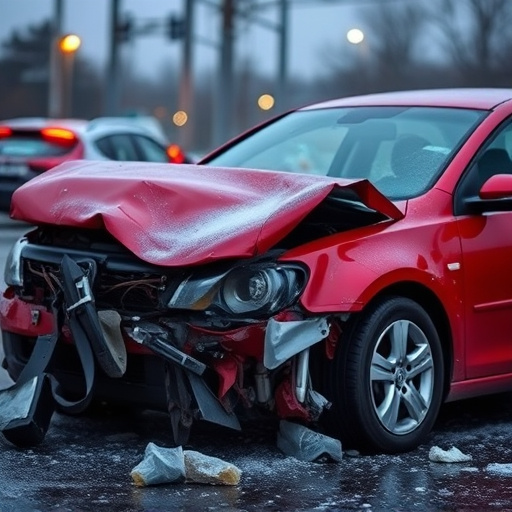 car crash damage
