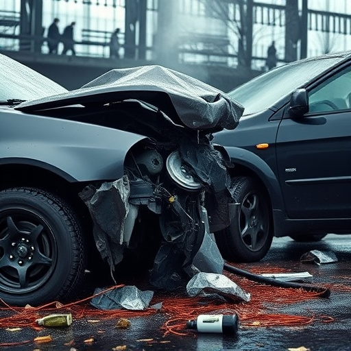 car crash damage
