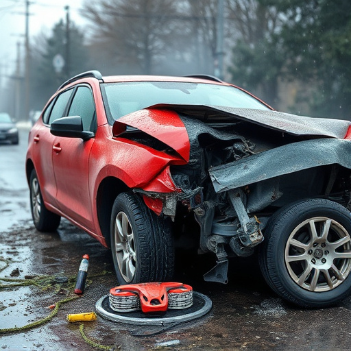 car crash damage