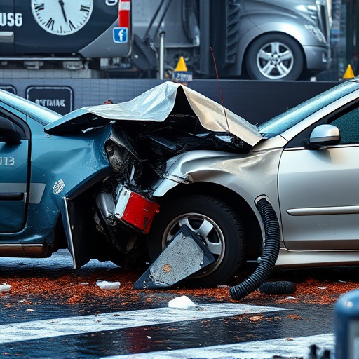 car crash damage