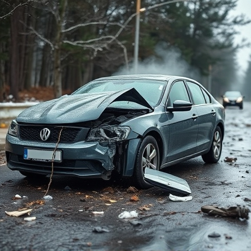 car crash damage