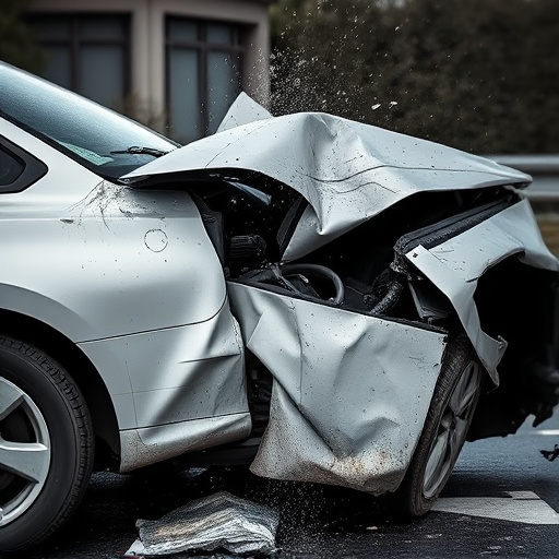 car crash damage