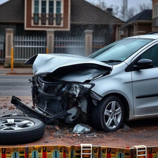 car crash damage
