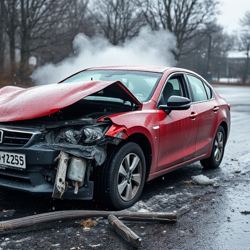 car crash damage