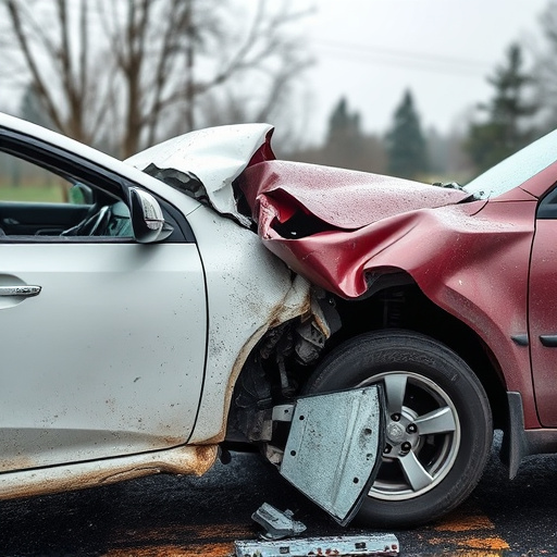 car crash damage